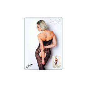 Bodystocking fantaisie sans manche - Le Numéro 20 - Collection Bodystocking 